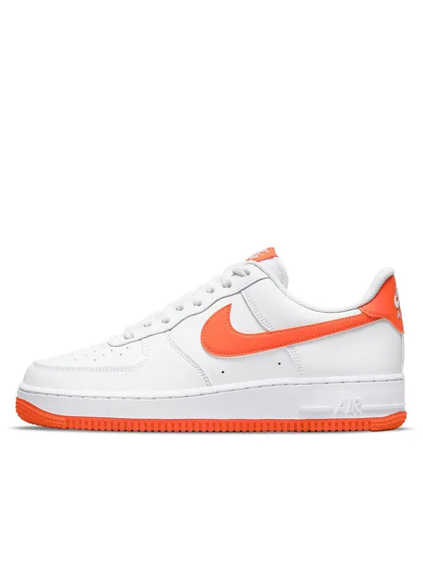 Кроссовки air force 1 '07 'white team orange' Nike — изображение 1 из 4, белый/оранжевый