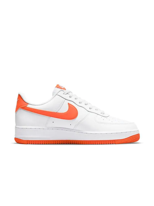 Кроссовки air force 1 '07 'white team orange' Nike — изображение 2 из 4, белый/оранжевый