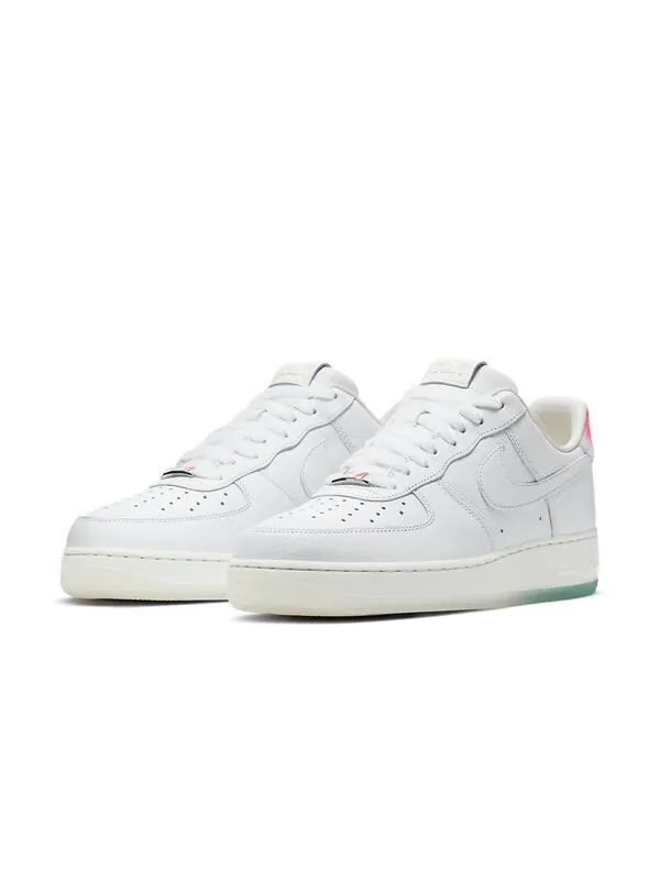 Кроссовки Air Force 1 Nike — изображение 3 из 4, белый/зеленый/розовый