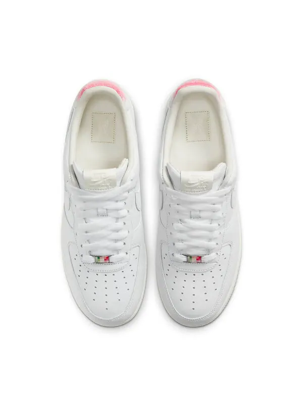 Кроссовки Air Force 1 Nike — изображение 4 из 4, белый/зеленый/розовый