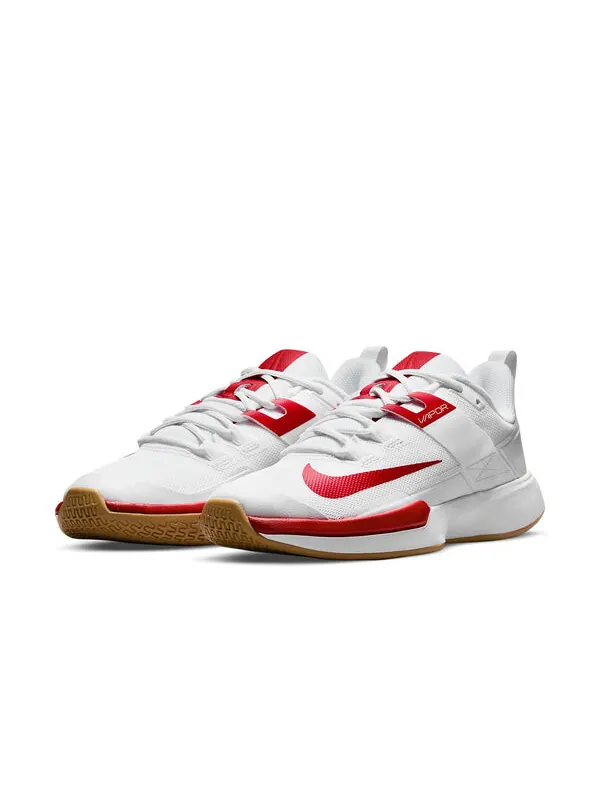 Кроссовки Court Vapor Lite Nike — изображение 3 из 4, белый/красный
