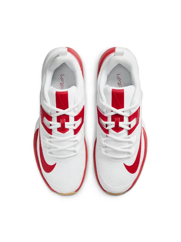 Кроссовки Court Vapor Lite Nike — изображение 4 из 4, белый/красный