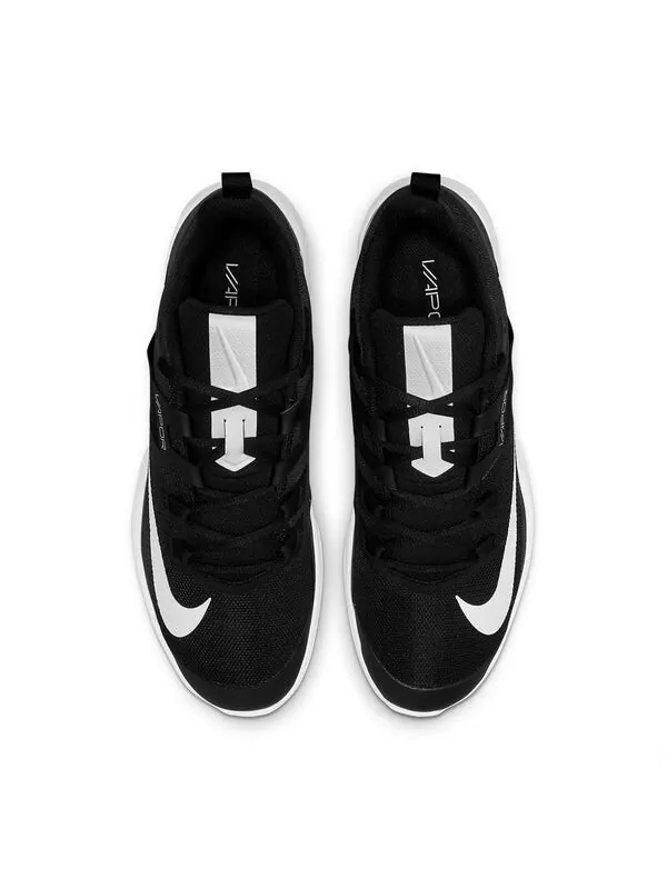 Кроссовки Court Vapor Lite Nike — изображение 4 из 4, черный/белый