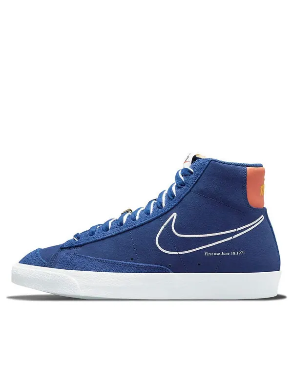 Кроссовки blazer mid '77 'first use - deep royal blue' Nike — изображение 1 из 4