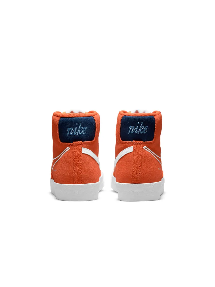 Кроссовки Nike Blazer Mid '77 'First Use - Orange' — изображение 5 из 6, оранжевый