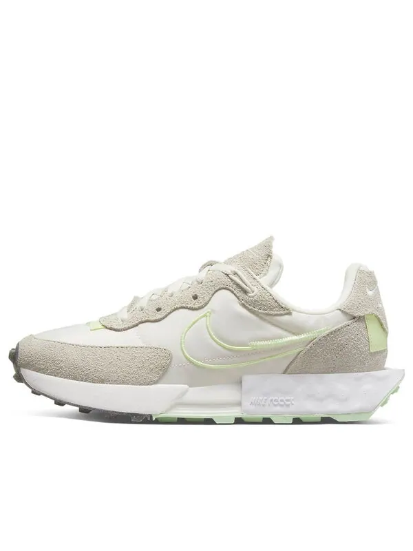 Кеды фонтанка вафля Nike — изображение 1 из 4, кремовый/зеленый