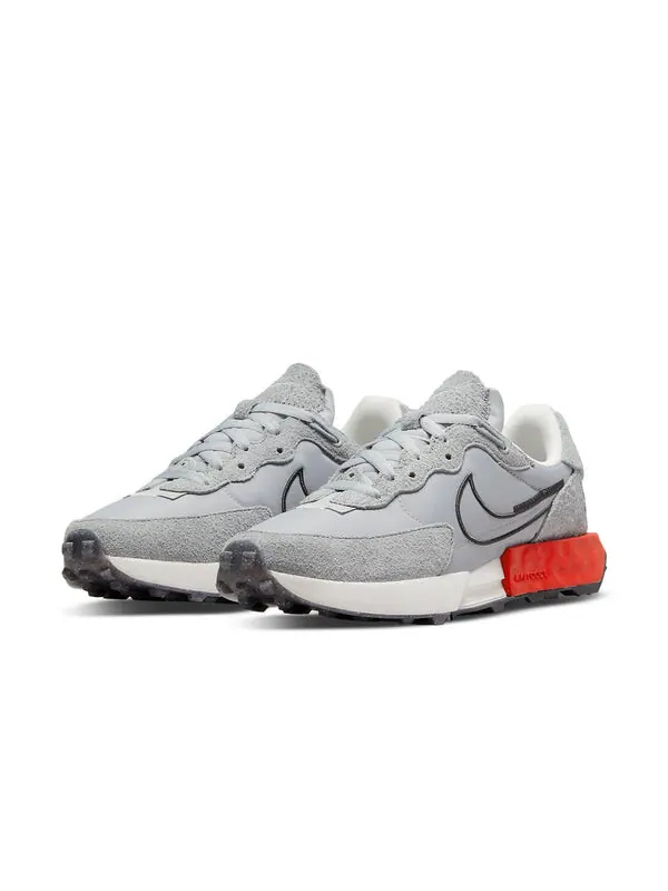 Кеды фонтанка вафля Nike — изображение 3 из 4, серый/красный