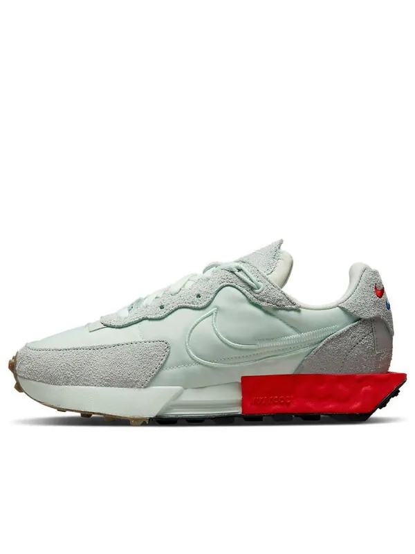 Кеды фонтанка вафля Nike — изображение 1 из 4, серый/зеленый