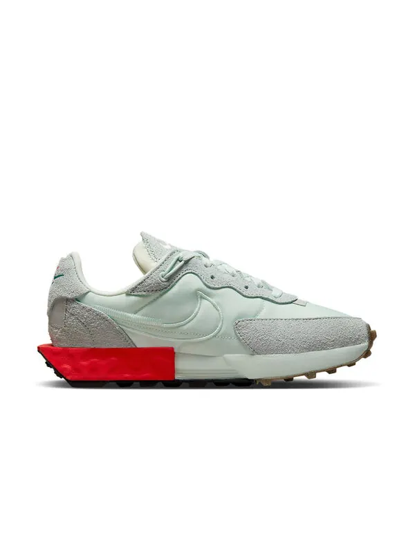 Кеды фонтанка вафля Nike — изображение 2 из 4, серый/зеленый
