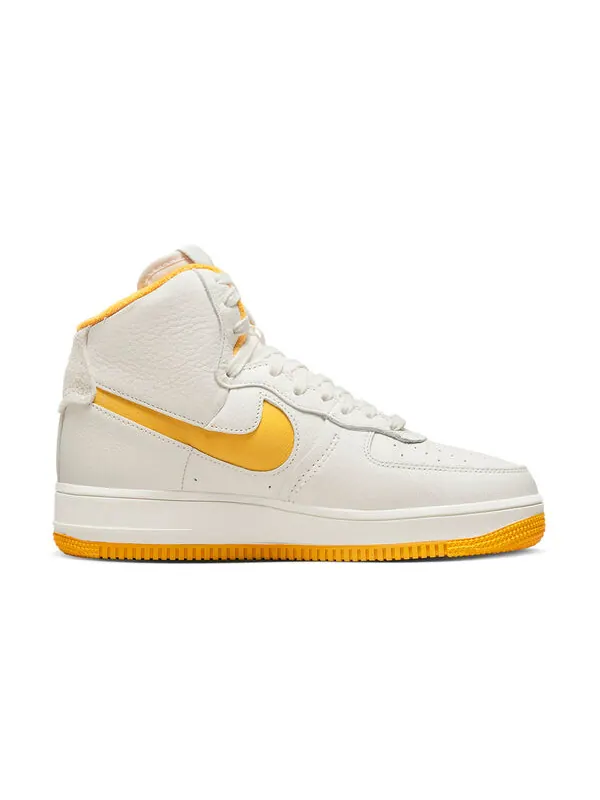 Кроссовки air force 1 sculpt 'phantom yellow ochre' Nike — изображение 2 из 4, желтый
