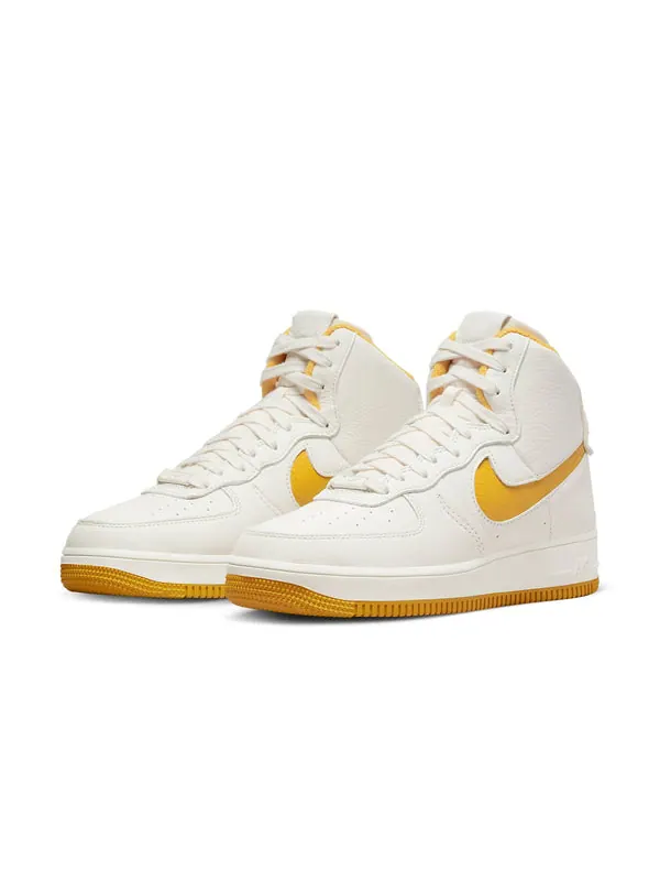 Кроссовки air force 1 sculpt 'phantom yellow ochre' Nike — изображение 3 из 4, желтый