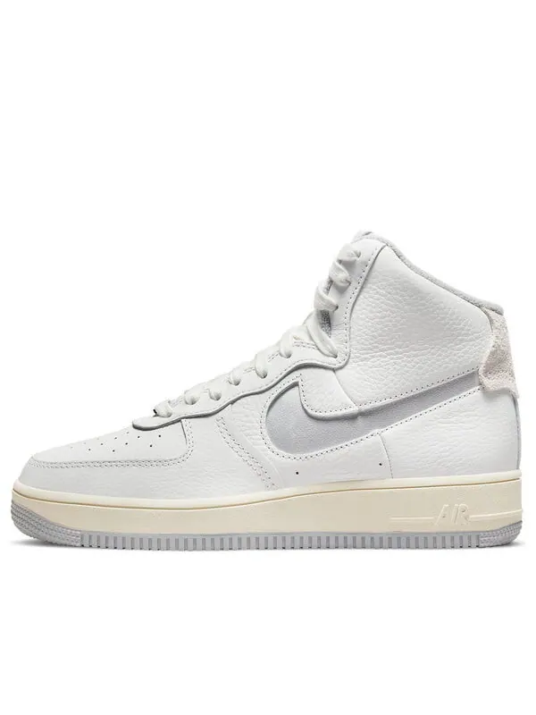 Кроссовки air force 1 high sculpt Nike — изображение 1 из 4, светлый серый/белый
