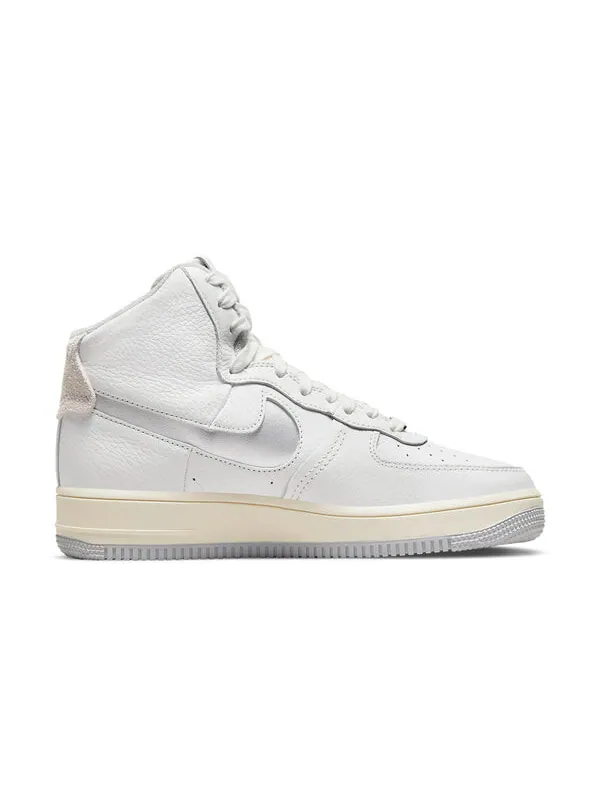 Кроссовки air force 1 high sculpt Nike — изображение 2 из 4, светлый серый/белый