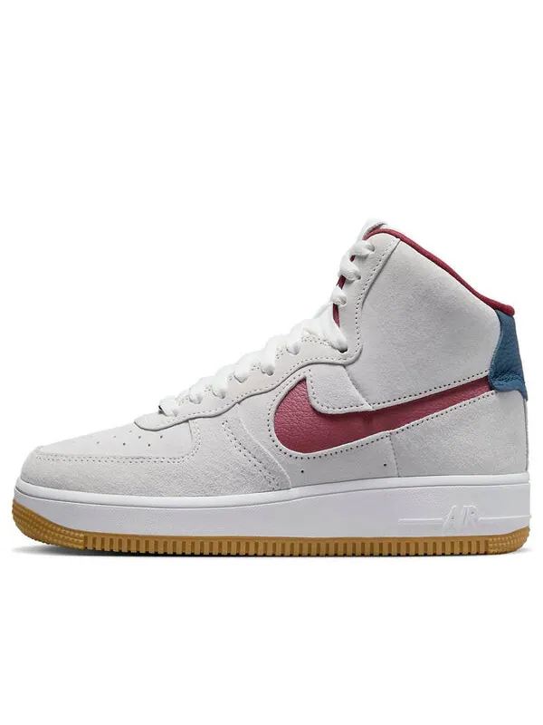 Кроссовки air force 1 high sculpt Nike — изображение 1 из 4, серый/красный/синий