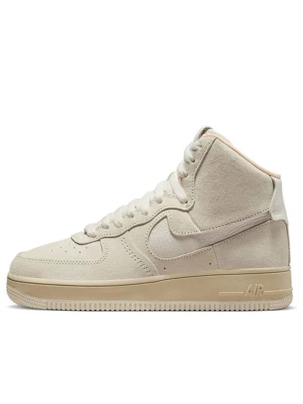 Кроссовки air force 1 sculpt 'sail sesame' Nike — изображение 1 из 4, платиновый