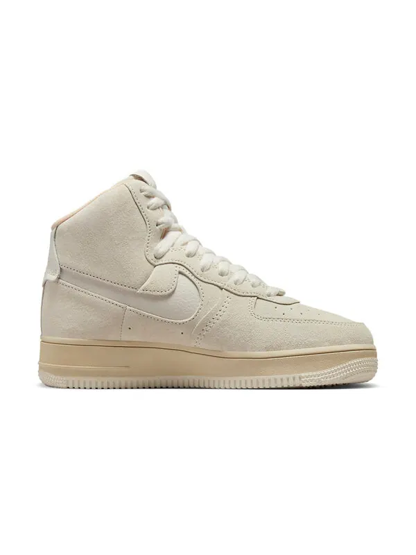 Кроссовки air force 1 sculpt 'sail sesame' Nike — изображение 2 из 4, платиновый