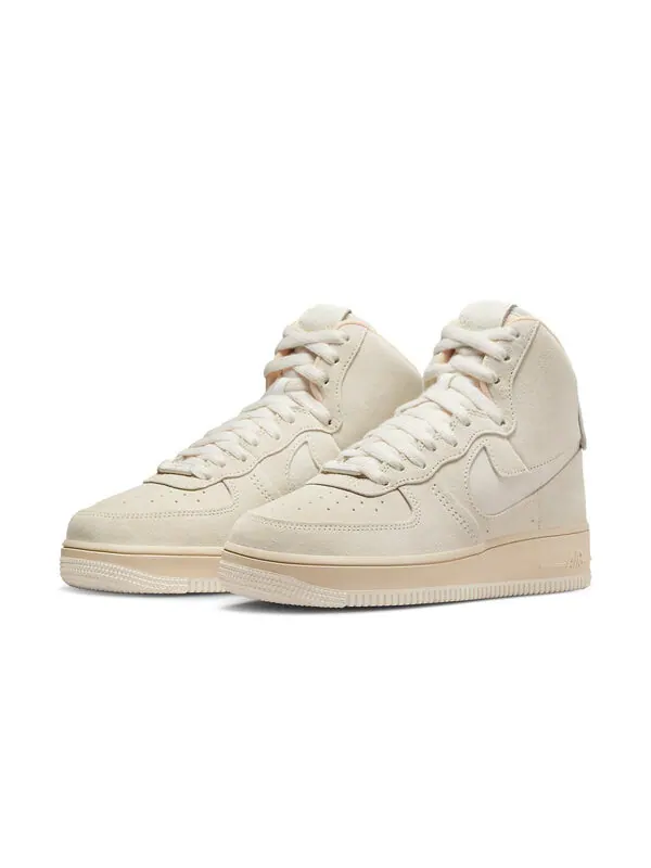 Кроссовки air force 1 sculpt 'sail sesame' Nike — изображение 3 из 4, платиновый