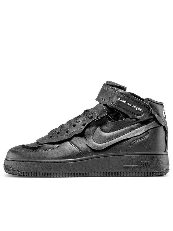 Кроссовки x Comme Des garcons Air Force 1 Mid Nike — изображение 1 из 4, черный