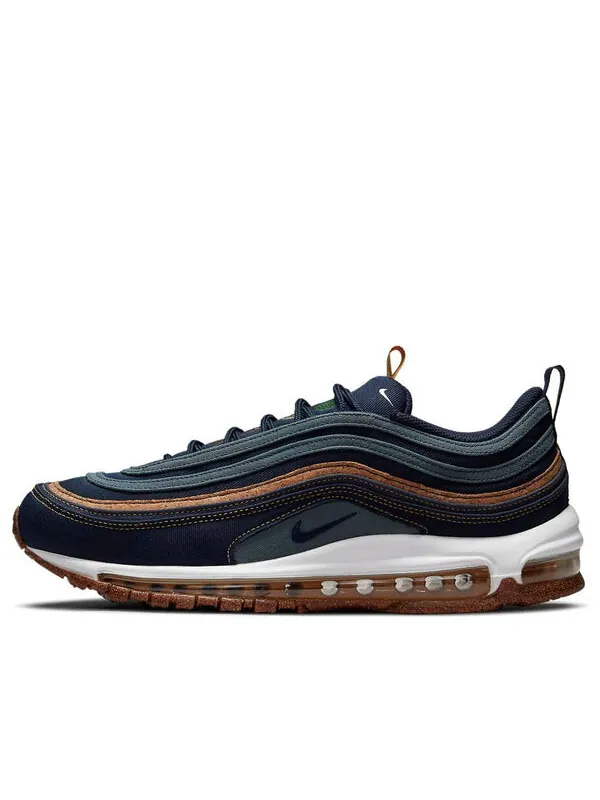 Кроссовки air max 97 se 'cork - obsidian' Nike — изображение 1 из 4, синий/белый