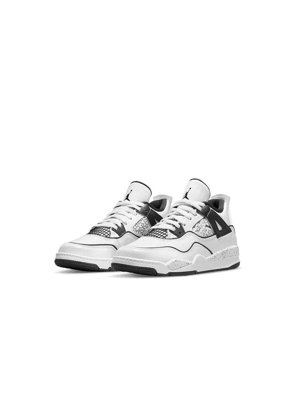 Кроссовки 4 ретро Air Jordan — изображение 3 из 4, черный/белый