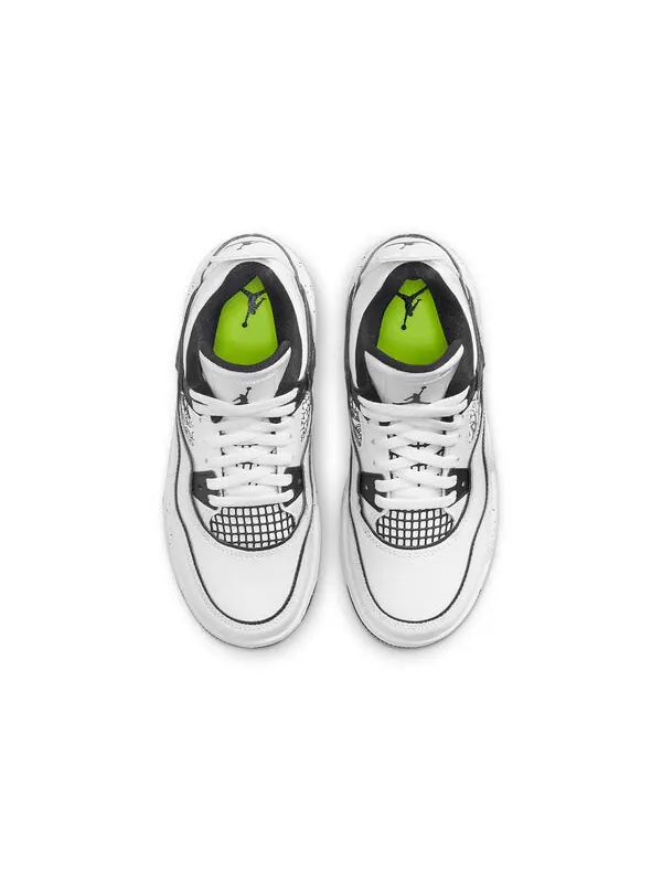 Кроссовки 4 ретро Air Jordan — изображение 4 из 4, черный/белый