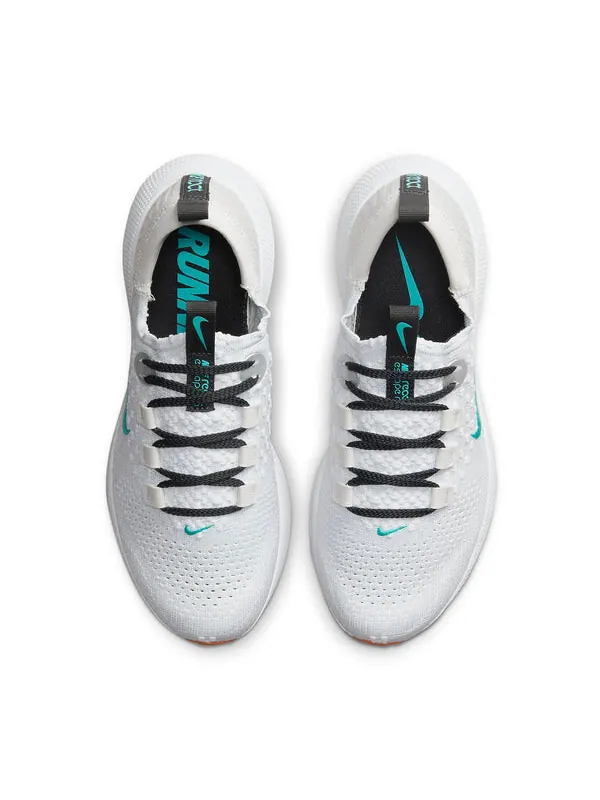 Кроссовки react escape run flyknit 'platinum tint washed teal' Nike — изображение 4 из 4, платиновый//белый