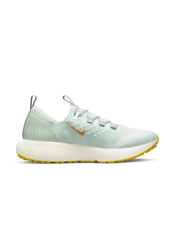 Кроссовки React Escape Run Flyknit Nike — изображение 2 из 4, зеленый/оранжевый