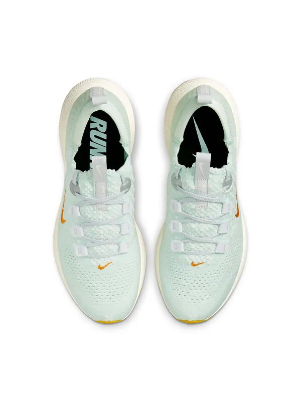 Кроссовки React Escape Run Flyknit Nike — изображение 4 из 4, зеленый/оранжевый