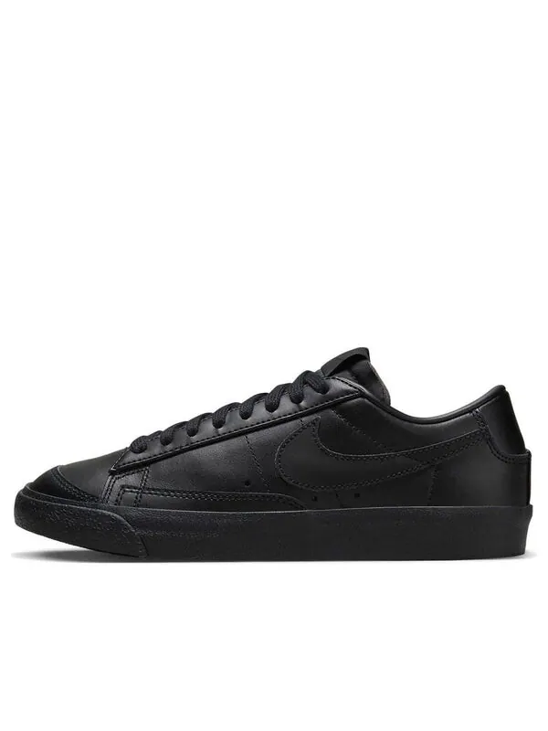 Кроссовки blazer low '77 'triple black' Nike — изображение 1 из 4, черный/черный/черный