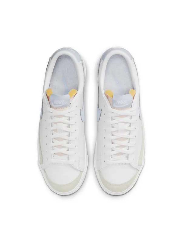 Кроссовки blazer low white ghost' Nike — изображение 4 из 4, белый