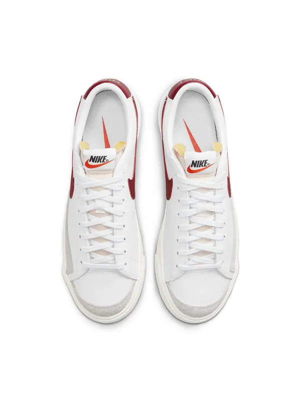 Кроссовки blazer low white team red' Nike — изображение 4 из 4, красный