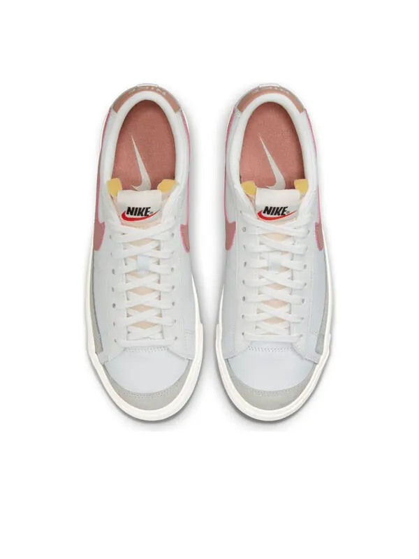 Кроссовки blazer low '77 'white rose whisper' Nike — изображение 4 из 4, белый/серый/розовый