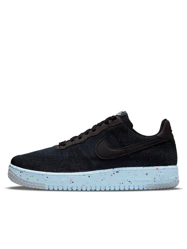 Кроссовки air force 1 crater flyknit Nike — изображение 1 из 4, черный/черный-синий