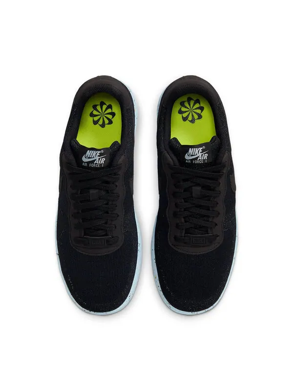 Кроссовки air force 1 crater flyknit Nike — изображение 4 из 4, черный/черный-синий