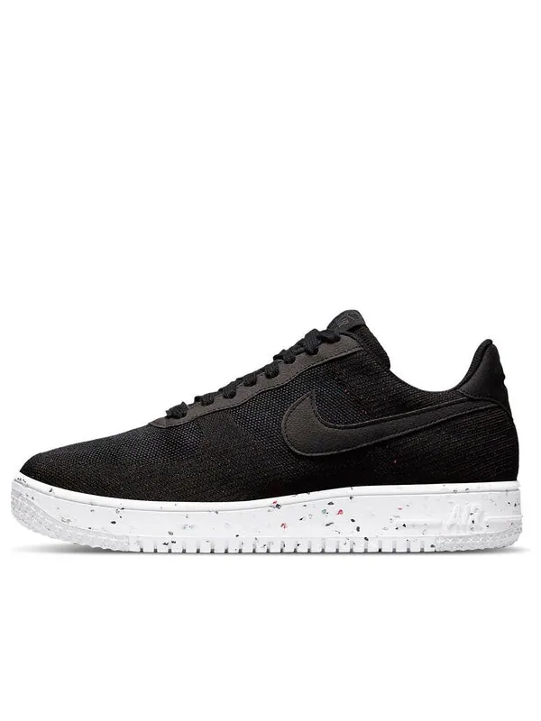 Кроссовки air force 1 crater flyknit Nike — изображение 1 из 4, черный/белый