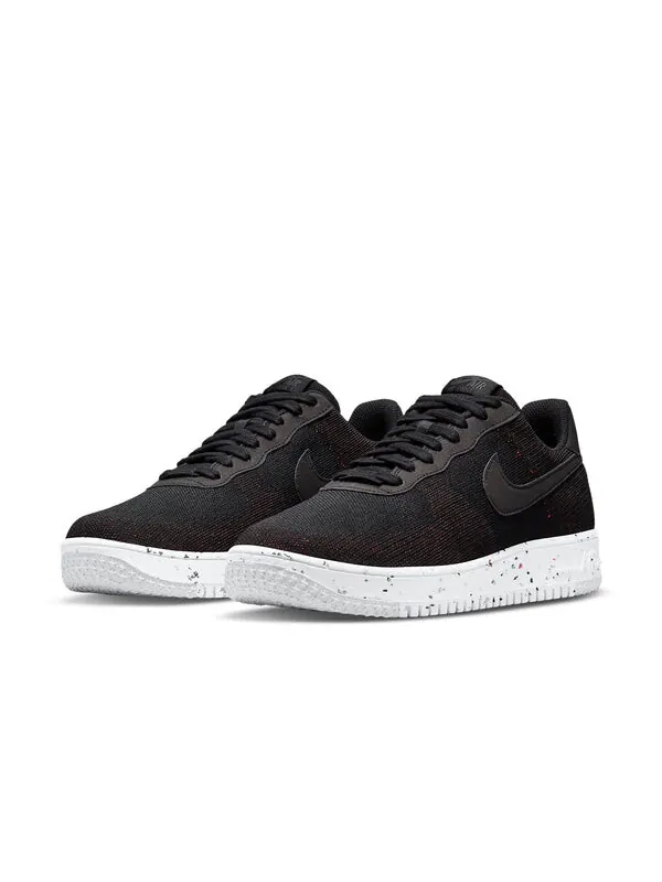 Кроссовки air force 1 crater flyknit Nike — изображение 3 из 4, черный/белый