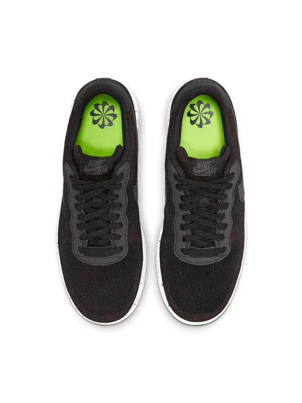 Кроссовки air force 1 crater flyknit Nike — изображение 4 из 4, черный/белый
