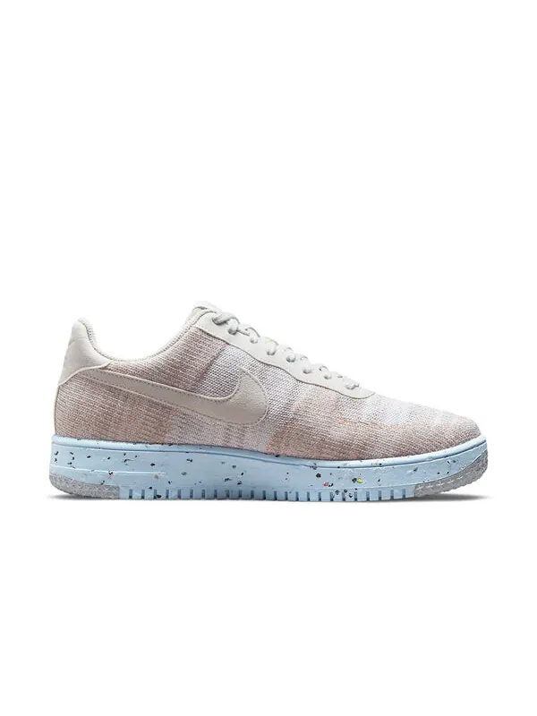 Кроссовки air force 1 crater flyknit Nike — изображение 2 из 4, кремовый/синий