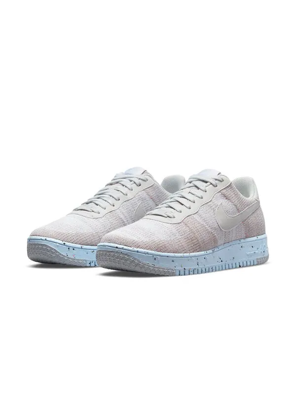 Кроссовки air force 1 crater flyknit Nike — изображение 3 из 4, кремовый/синий