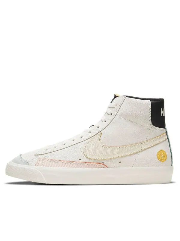 Кроссовки blazer mid '77 'da de muertos' Nike — изображение 1 из 4, белый