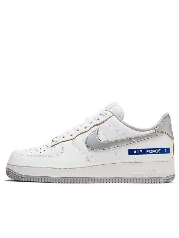 Кроссовки air force 1 низкие Nike — изображение 1 из 4, белый/серебристый