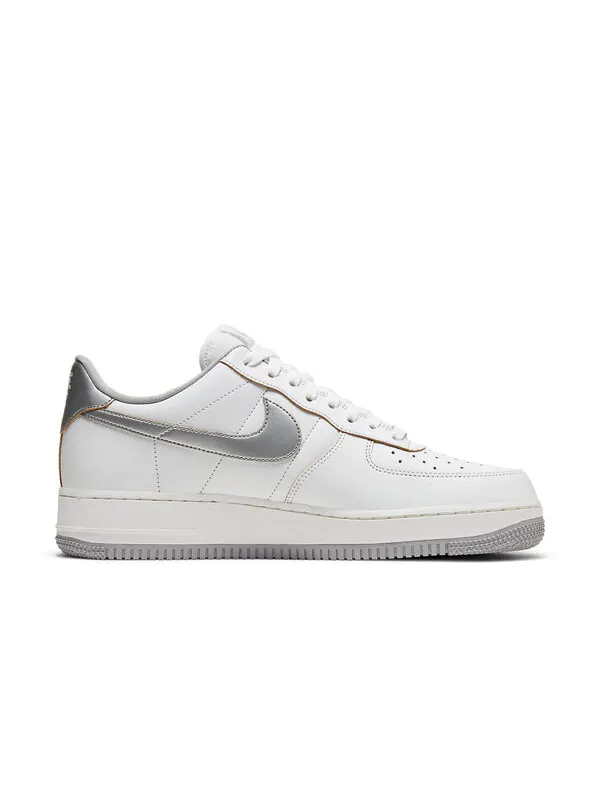 Кроссовки air force 1 низкие Nike — изображение 2 из 4, белый/серебристый