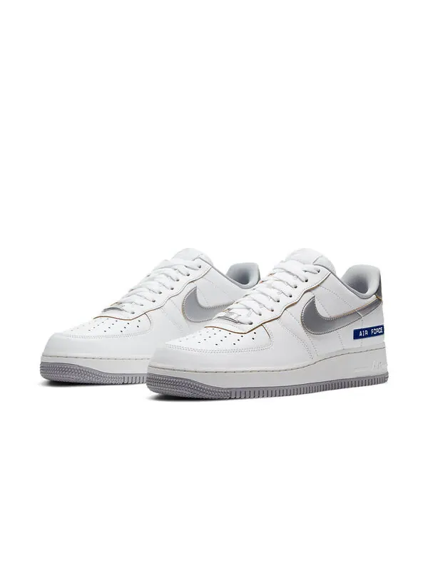 Кроссовки air force 1 низкие Nike — изображение 3 из 4, белый/серебристый