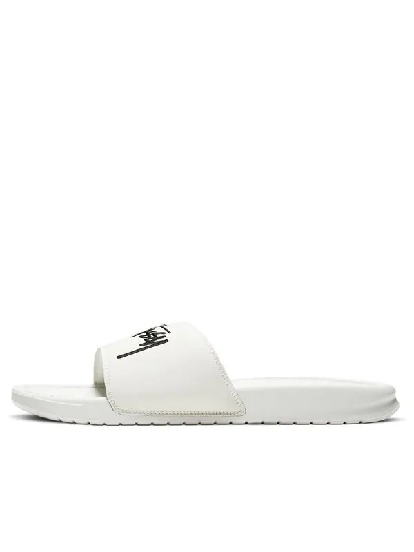 Тапочки x stussy benassi Nike — изображение 1 из 4, белый