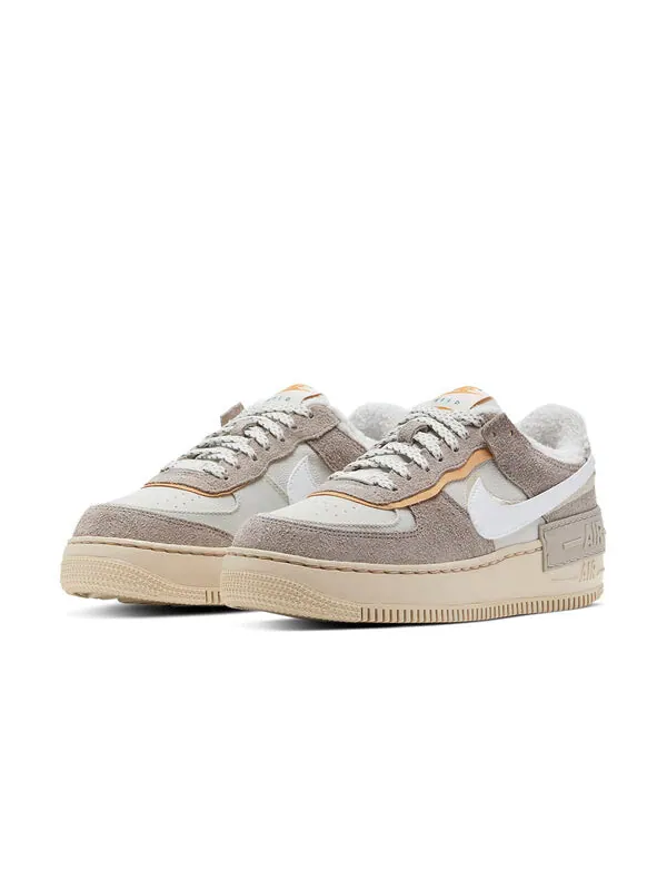Кроссовки air force 1 shadow Nike — изображение 3 из 4, коричневый/серый