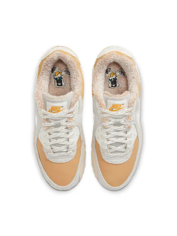 Кроссовки air max 90 Nike — изображение 4 из 4, белый/серый/коричневый