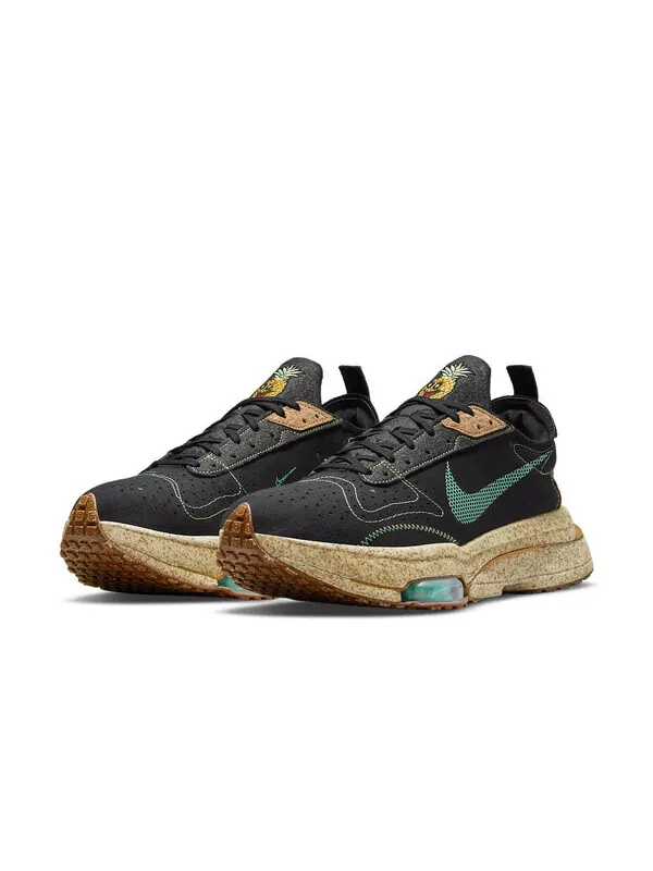 Кроссовки air zoom type премиум Nike — изображение 3 из 4, черный/зеленый/кремовый