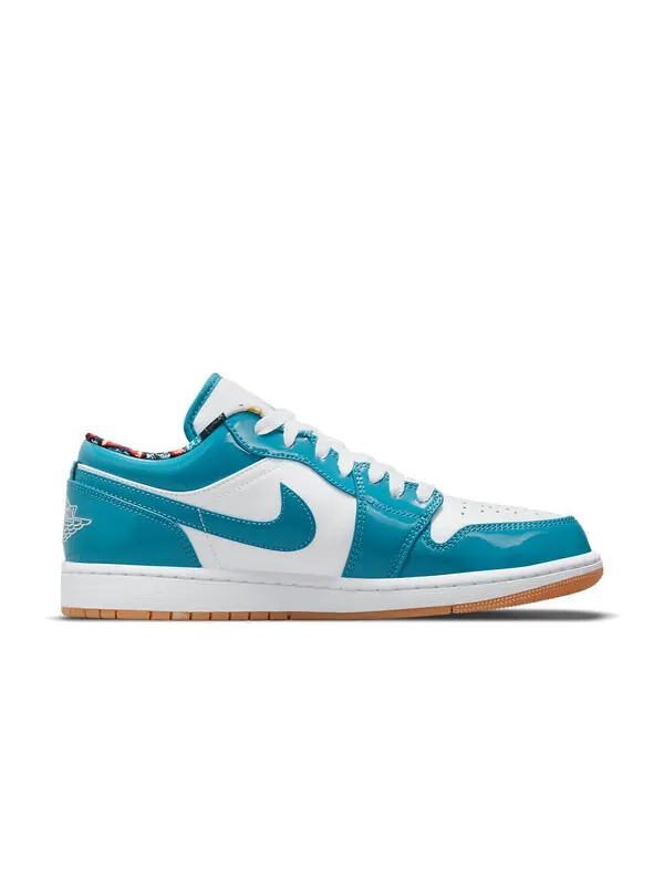 Кроссовки 1 low 'barcelona' Air Jordan — изображение 2 из 4, белый