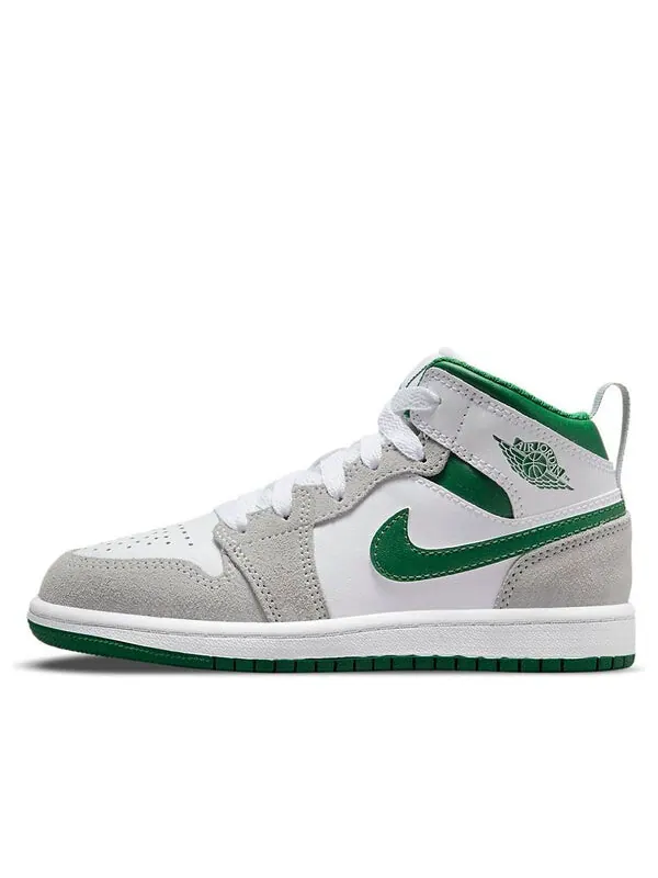 Кроссовки 1 средний размер Air Jordan — изображение 1 из 4, белый/зеленый