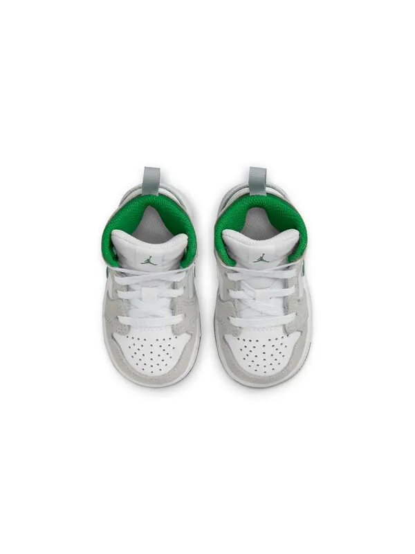 Кроссовки 1 средний размер Air Jordan — изображение 4 из 4, белый/зеленый